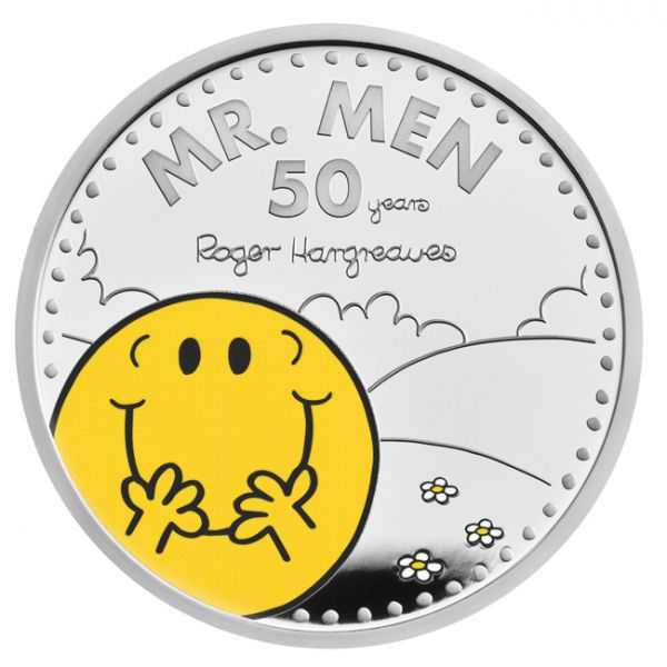 Mr. Men 1 Oz stříbrná mince