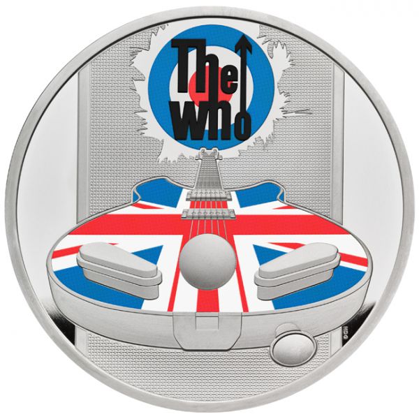 The Who 1 Oz stříbrná mince