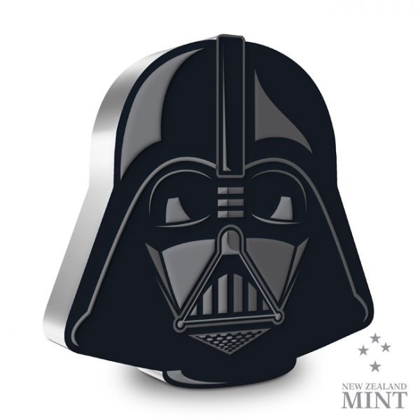 Tváře impéria: Darth Vader 1 Oz stříbro