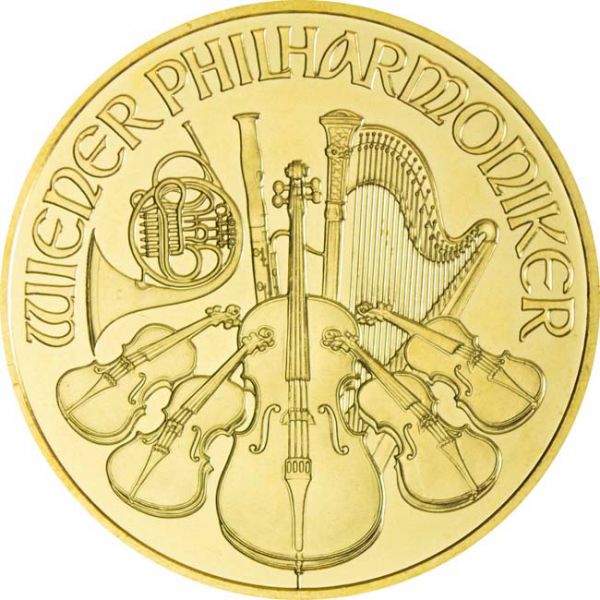 Philharmoniker 1 Unze Gold 2010