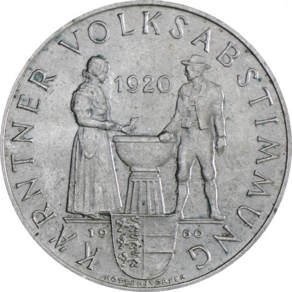 25 Schilling Silber