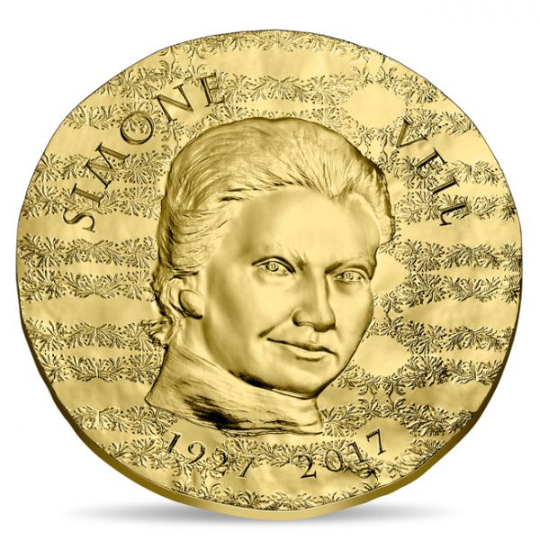 Simone Veil - 1/4 unce zlata