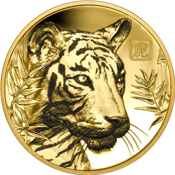 Lunární Tygr 1 unce zlata