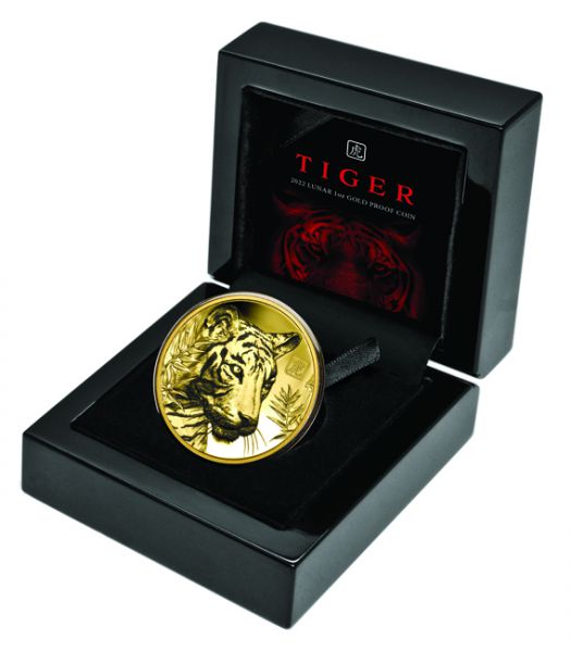 Lunární Tygr 1 unce zlata