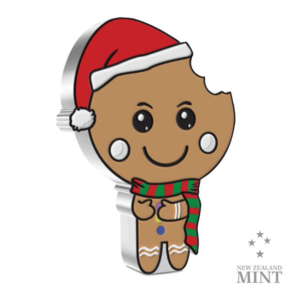 Chibi: Perníkový panáček 1 oz stříbra