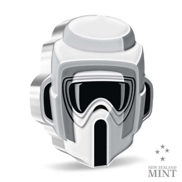 Faces of the Empire: Scout Trooper 1 unce stříbra