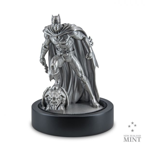 Batman Miniatur in Silber