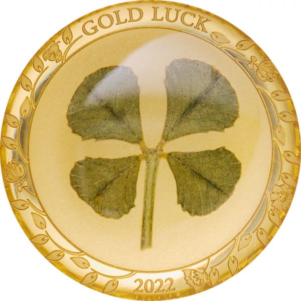 1 dolar Zlatá mince Čtyřlístek zlatý