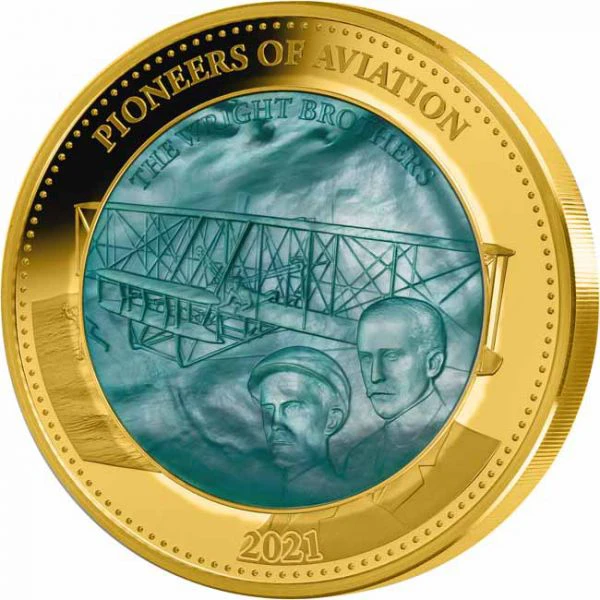 Zlatá mince Průkopníci letectví