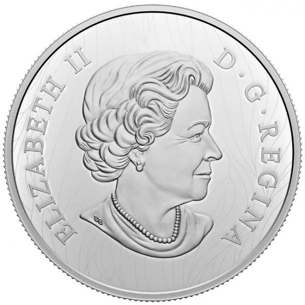 100 dolar Stříbrná mince Vlčí skica 