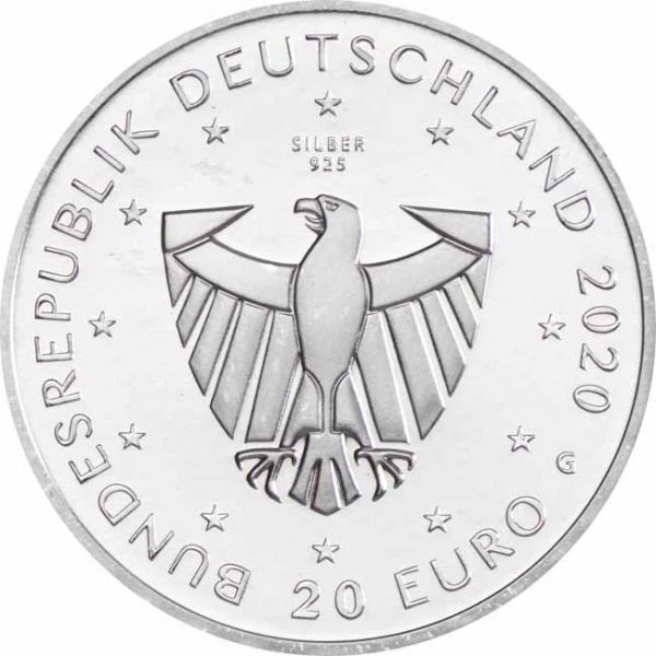 20 Euro stříbrná mince 900 let Freiburgu