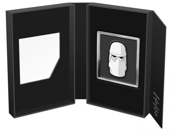 Gesichter des Imperiums: Imperial Snowtrooper - 1 Unze Silber / Farbig