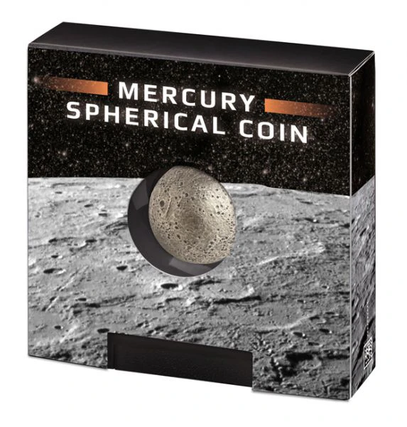 Der Merkur - 1 Unze Silber Kugelmünze