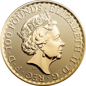 Gold coin Britannia 1 Ounce - 2022