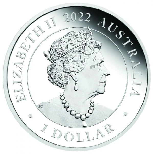 1 dolar stříbrná mince Svatba 2022