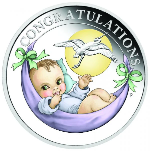 Novorozeně 1/2 oz stříbro