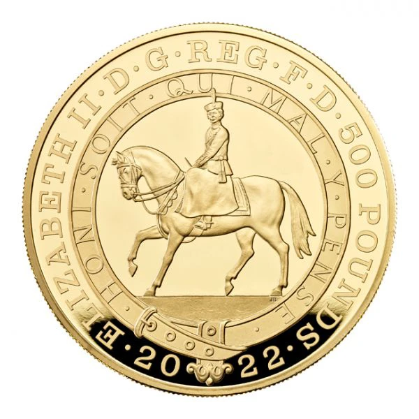 Platinové jubileum - královna Alžběta II - 5 oz zlata