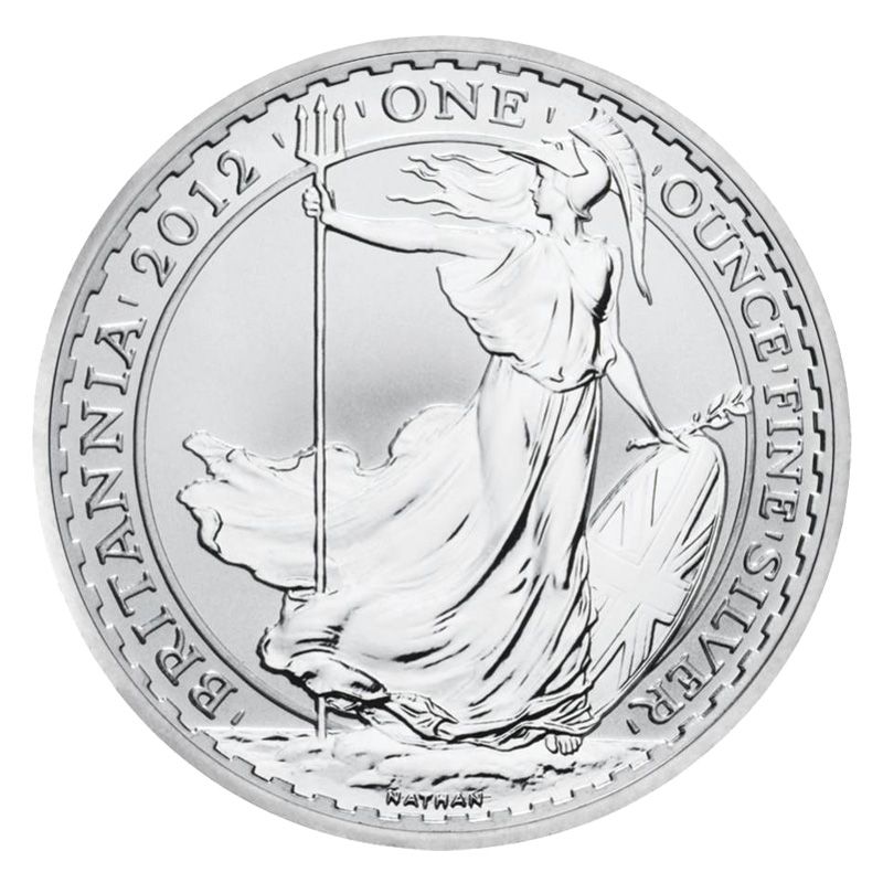 Stříbrná mince Britannia - různé roky, 1 unce