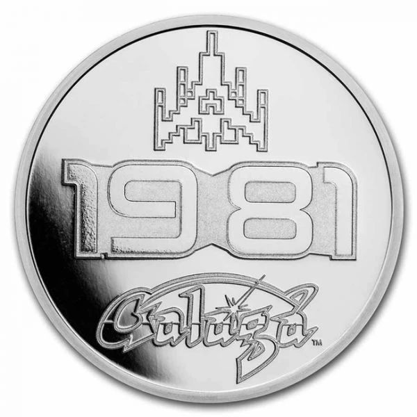 40 Jahre Galaga 1 Unze Silber