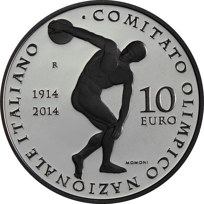 10 Euro Stříbrná mince Olympijský výbor PP