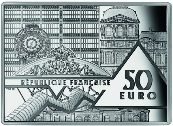 50 Euro Persistence of Memory ve 100g jemného stříbra