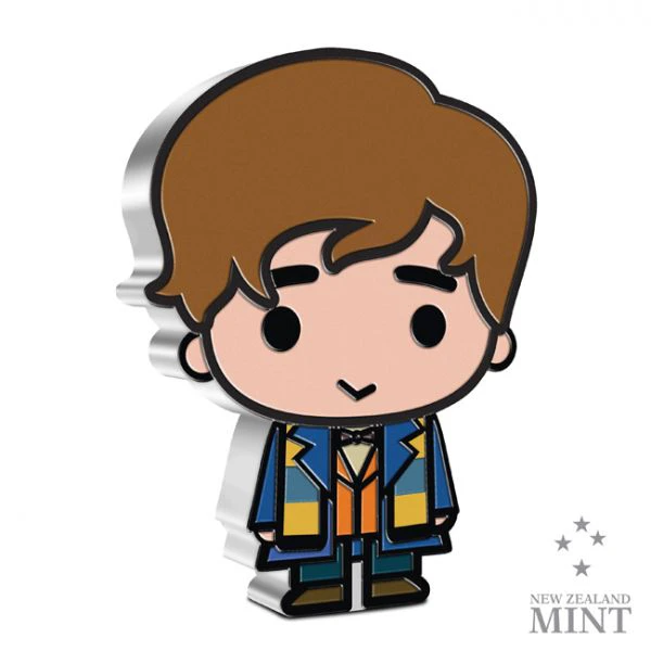 Chibi: Newt Scamander 1 unce stříbra