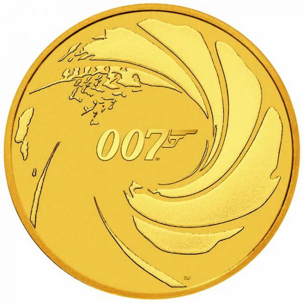 Zlatá mince James Bond