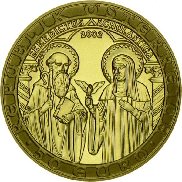 50 Euro Zlatá mince Řád a svět