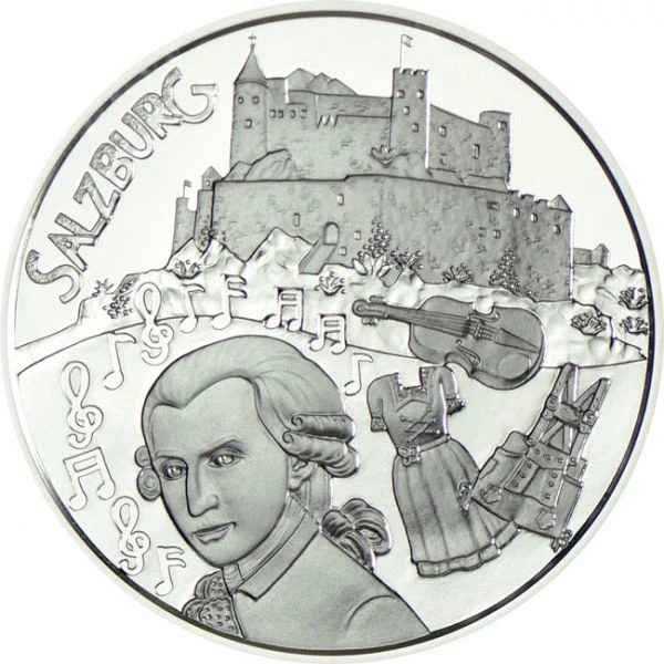 Salzburg, stříbrná mince 