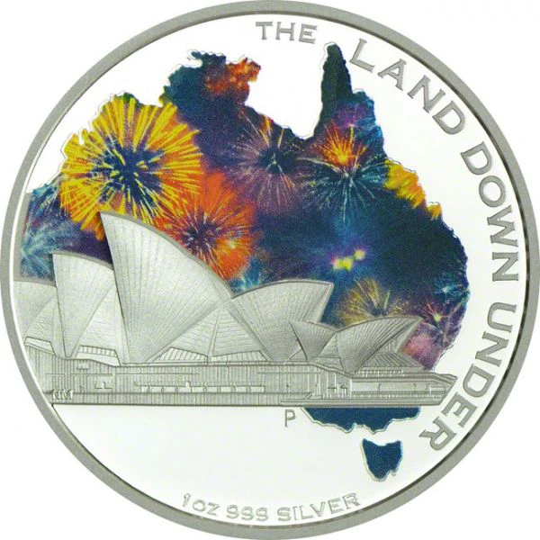 1 dolar Stříbrná mince Opera v Sydney PP 1 Oz