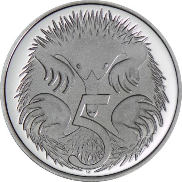 0,05 dolar Stříbrná mince Austrálie 5 Centů 2013 PP