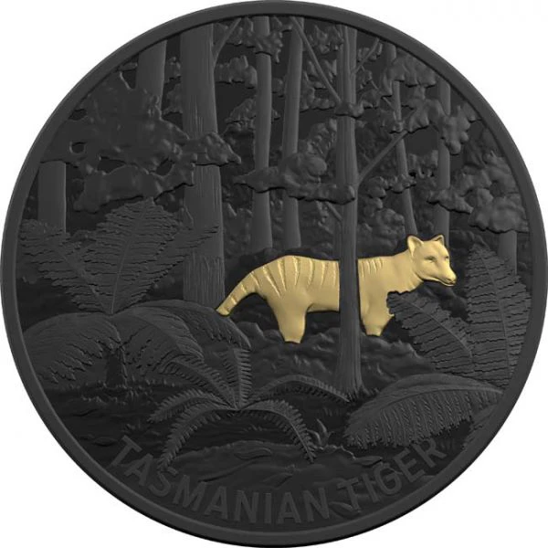 5 dolar Stříbrná mince Tasmánský tygr 1 Oz