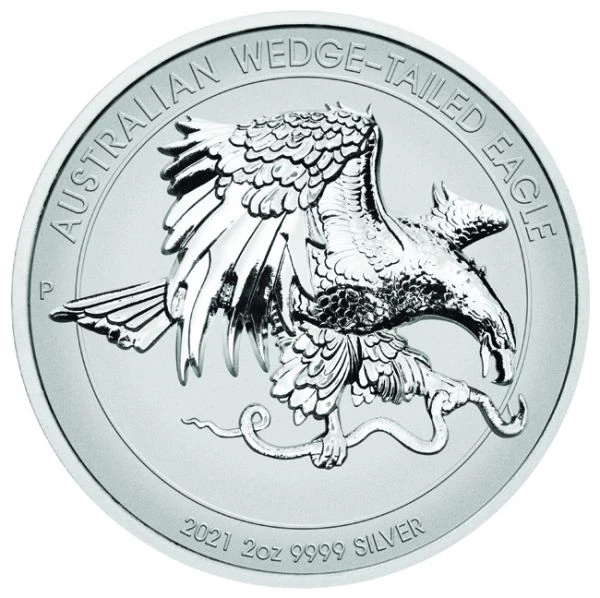 2 dolar Stříbrná mince Australský orel klínoocasý 2 Oz