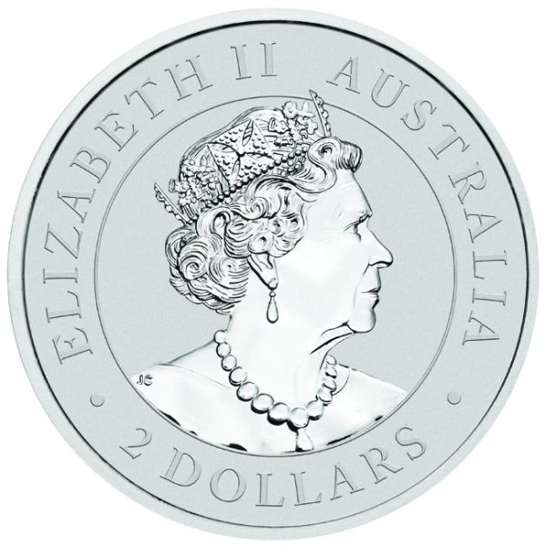 2 dolar Stříbrná mince Australský orel klínoocasý 2 Oz