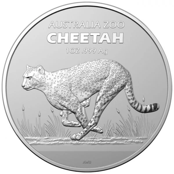 1 dolar Stříbrná mince Gepard 1 Oz