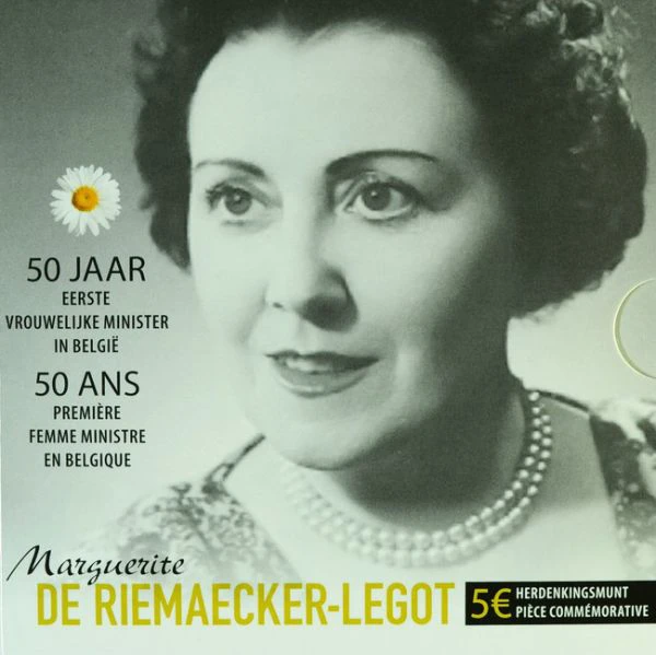 Marguerite De Riemaecker-Legot, stříbrná mince