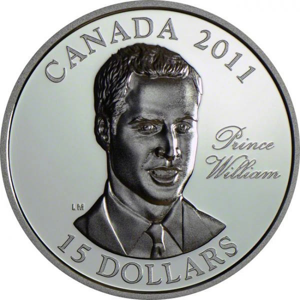 15 dolar Stříbrná mince Britský následník trůnu - Princ William PL