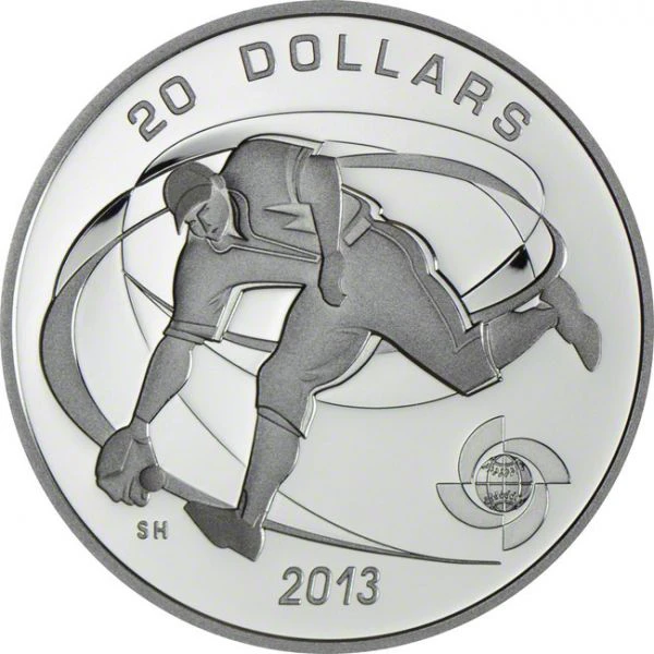 20 dolar Stříbrná mince World Baseball Classic - Polař PP