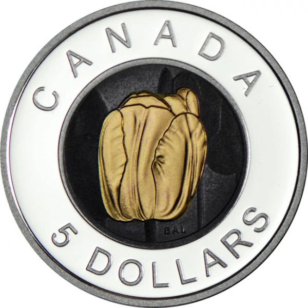 Kanadské květiny, stříbrná mince