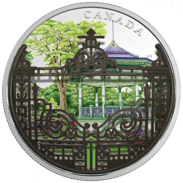 30 dolar Stříbrná mince Halifaxské zahrady