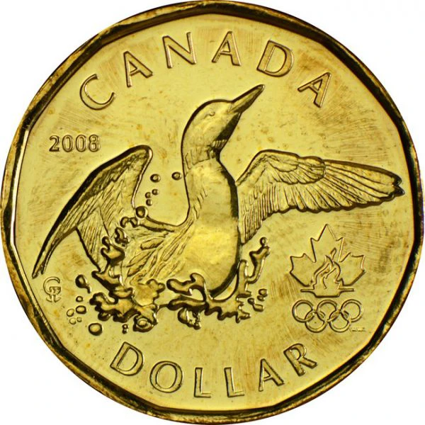 Šťastný Loonie Kanada 2010, CuNi 