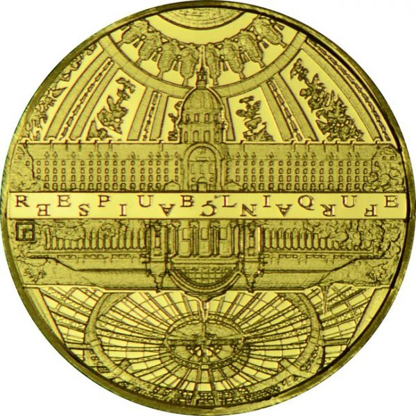 5 Euro Zlatá mince UNESCO 2015 - Nábřeží Seiny PP