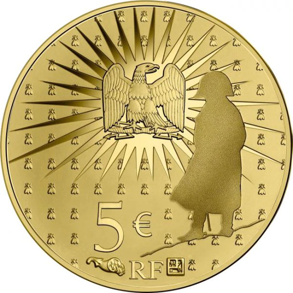 5 Euro Zlatá mince Napoleon I. 0,5 g
