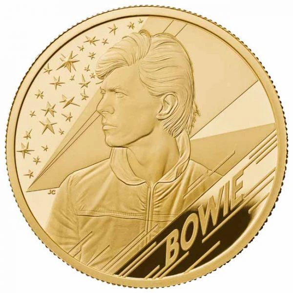 David Bowie 1/2 unce zlata PP
