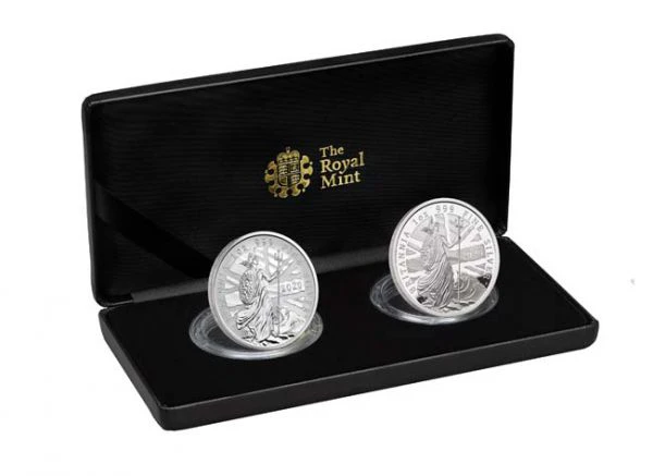4 libra Stříbrná mince Britannia