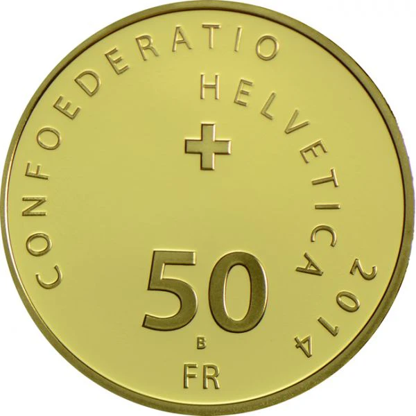 50 frank Zlatá mince Národní park PP