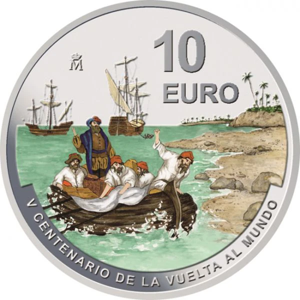 Stříbrná mince Circumnavigation - Ostrovy koření