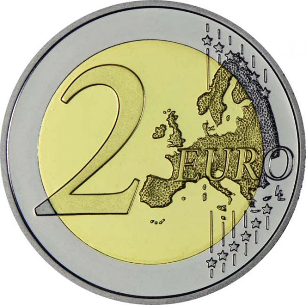 2 Euro CuNi Vlajka Evropské unie PP
