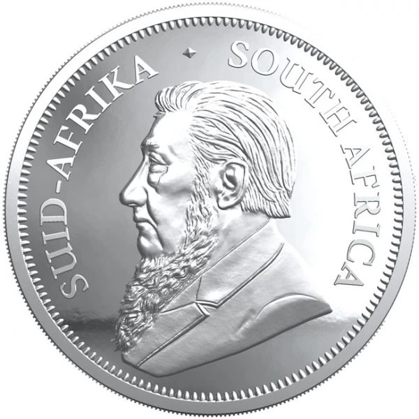  Jihoafrická mince Krugerrand 2022 1 unce stříbra