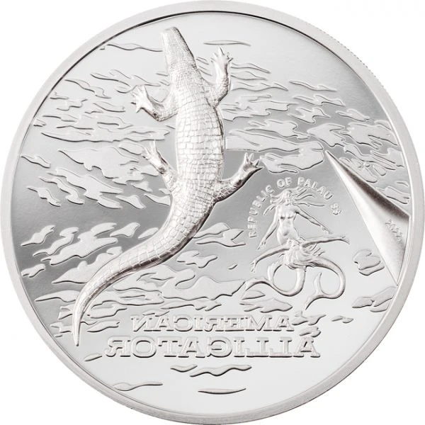 Stříbrná mince Americký aligátor 1 Oz